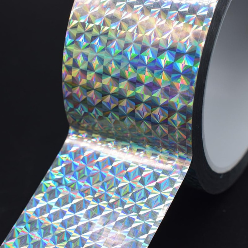 Self-Adhesive Holographic Reflective Tape Prism Tape Holographic Reflective Tape for