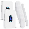 Door Chime, Daytech Wireless Door Sensor Chime 800ft Range Door