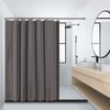 TENOVEL Never Rust 304 Stainless Steel Shower Rings, Rustproof Shower