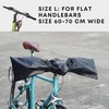 Vincita Waterproof Bicycle Handlebar Cover For Flat Handlebar L (60-70