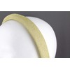 Gold padded headband sparkly fabric foam sponge hair band crown