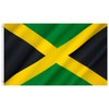 Second Ave Jamaica Flag 5ft X 3ft Large with Brass