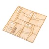 Wooden DIY Auxiliary Device Suitable for Wooden Classical Sailboat Models