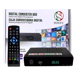 Decodificador TV Convertidor Digital Full HD 1080px Análoga Señal Conversor Función DVR Digital Converter Box