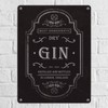 trendaffe - The Gin Logo Metal Sign 15 x 20