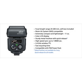 Nissin i60A Air Flash for Micro Four Thirds Cameras