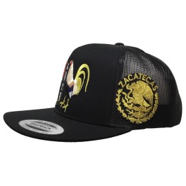 Unbranded YO SOY EL REY  DE ZACATECAS MEXICO EL CHAPO GUZMAN HAT BLACK MESH