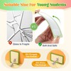 Dandat 10 Pcs Small Mirrors for Kids Toddler Mirror Child