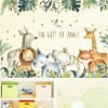 DaraBaby Vinil Decorativo Infantil Animales Selva Habitación Bebé