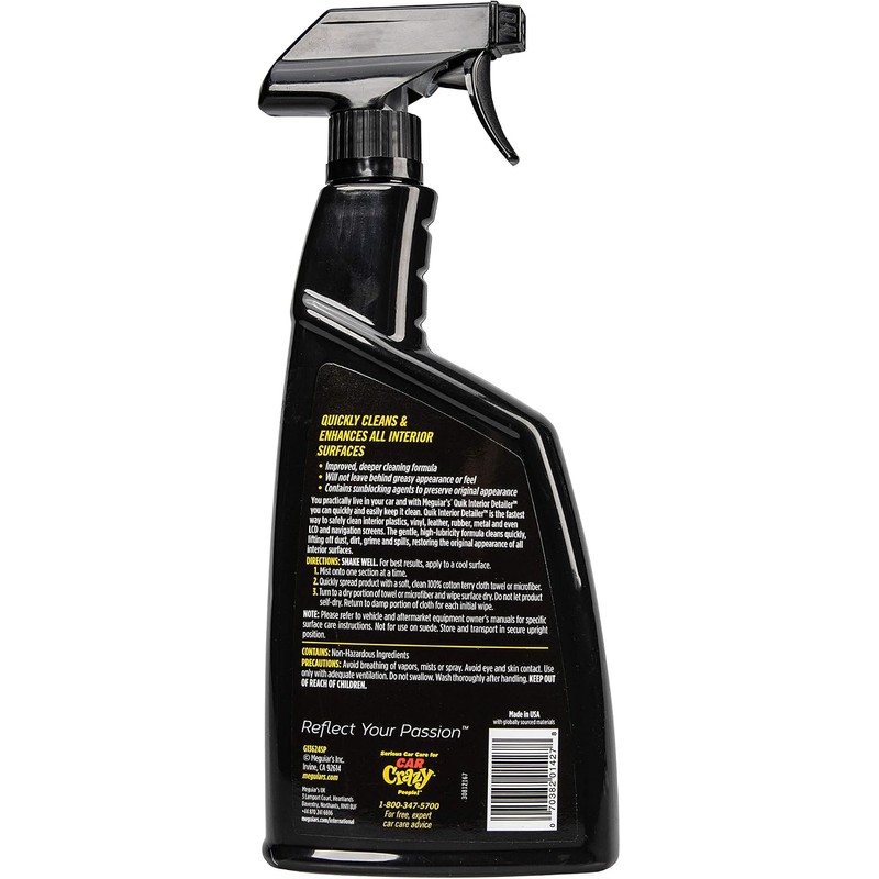 Meguiar's G13624SP Quik Interior Detailer Blanco 24oz