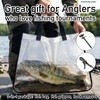 GZZTORES 100% Leakproof Fishing Tournament Weigh In Bag PU +