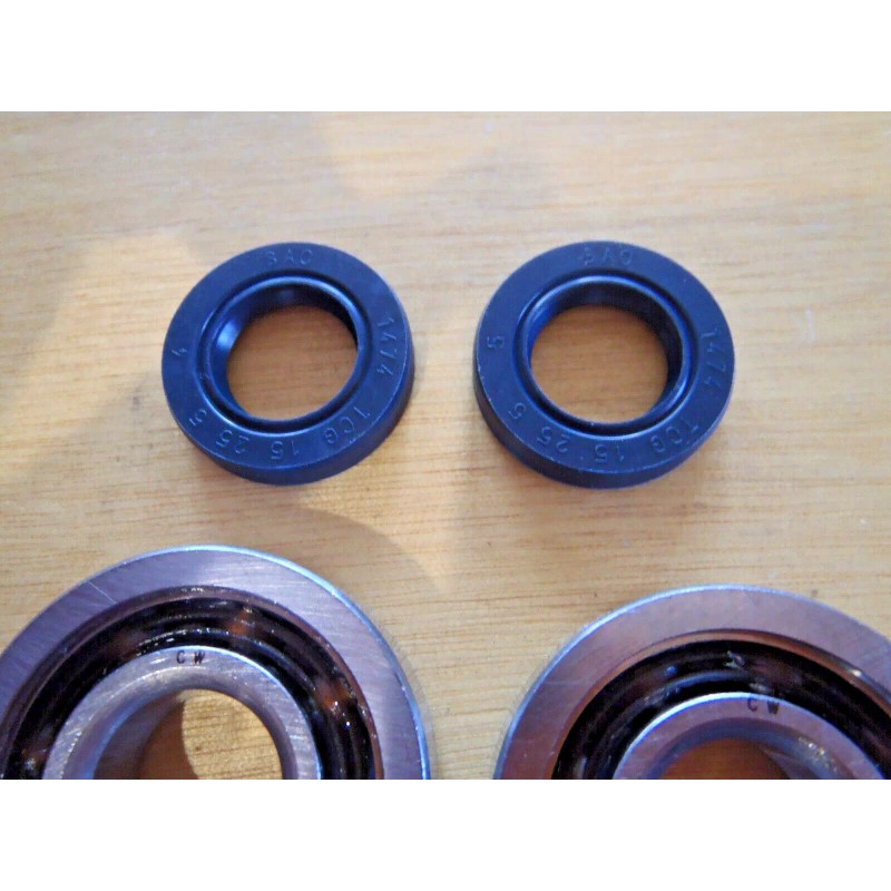 CW, BAO CW crankshaft bearings with seals for Stihl MS270
