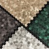 Miscasa 6-Sheet Hexagon Kitchen Backsplash Peel and Stick Tiles, Green