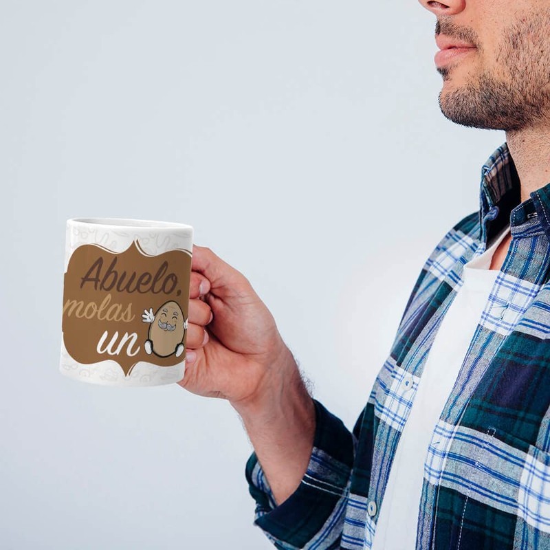 Mundo Huevo Family/People – Cup [Spanish Language] Abuelo Grandfather