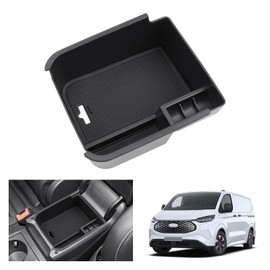 GAFAT Compatible with 2022-2024 Ford Tourneo Custom | V.W Caddy 5/ Touran 2 5T 2016-2024 Centre Console Storage Box, Armrest Organiser Shelves, Compatible with VW Caddy 5 VW Touran 5T