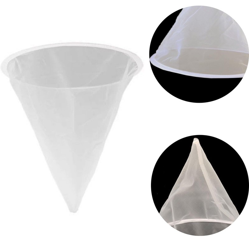 Bustlwor Pack of 4 Honey Strainer Nylon, Ultra Fine Funnel