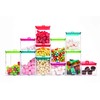 Zak Designs "Meeme Storage Container, Transparent/Green, Medium, 1.4 Litre
