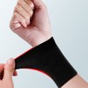 Elastic Compression Wrist Support Band M12020 Black/S 3ea