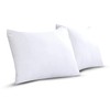 Sapphire Collection Luxury Percale Non Iron White Pair Of Pillowcases