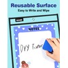 SUNEE 30 Packs Oversized Reusable Dry Erase Pocket Sleeves with