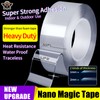 Extra Large 1.2" x 240" Super Heavy Duty Double Sided