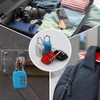 Lock with Combination Code, 4 Packs 3 Digit Anti-Rust Weatherproof