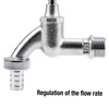 Gardena Tap with Hose Connection Chrome-Plated Tap for Indoor and