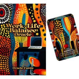 Ibiza Tarot Work-Life Balance Oracle - 22 Oracle Cards - Achieving Harmony Between Work and Life - by Symbolika - Vision Cards - Divination Tool