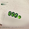 Green Cat Eye Gel Nail Polish, 16ml Holographic Glitter Gel