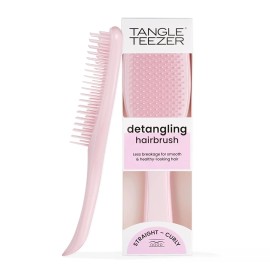 Tangle Teezer Ultimate Detangler Brush for Wet & Dry Hair, Millennial Pink