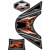 MOTOGRAFIX SUZUKI GSX-R1000 12- Orange MT-TS025O Tank Pad