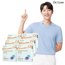 Dr. Lin Supercritical Vitamin K2 D3 Premium 6 Boxes (6-Month Supply) Menaquinone Trans MK-7 / 닥터린 초임계 비타민 K2 D3 프리미엄 6박스(6개월분) 메나퀴논 트랜스 MK-7