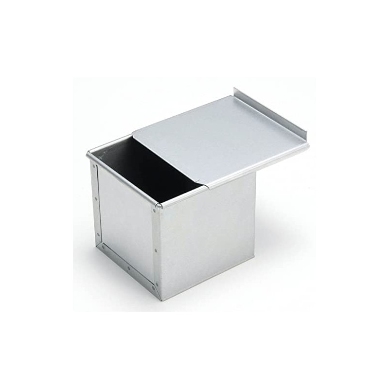 Tiger Crown Bread Pan, Silver, Width 2.4 x Depth 2.3