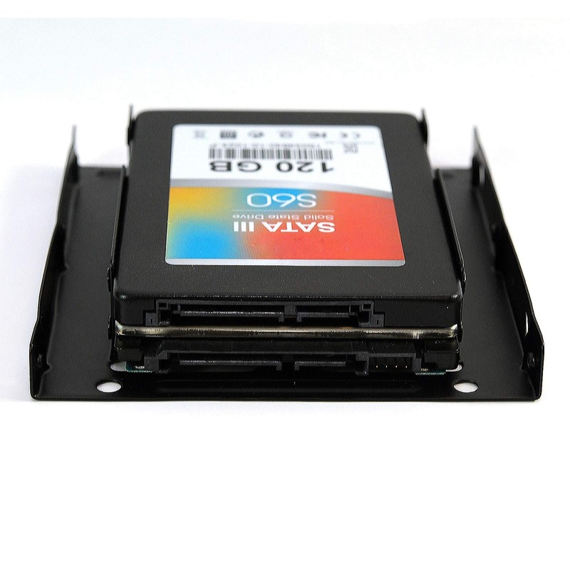 Rhombutech® Mounting Frame for 2 x 2.5 Inch Hard Drives