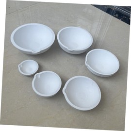 IWOWHERO Melting Crucibles Dish for Gold Silver Jewelry Practical Portable Melting Pot for Efficient Use Easy to Clean Oxide Material Jewelry Equipment for Home and Professional Use