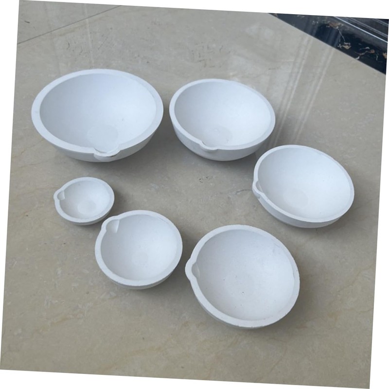 IWOWHERO Melting Crucibles Dish for Gold Silver Jewelry Practical Portable
