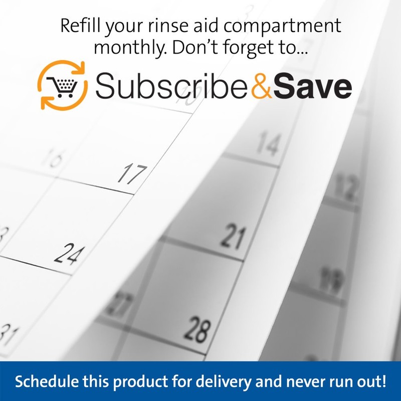 Finish Jet-Dry Rinse Aid, Dishwasher Rinse Agent & Drying Agent,