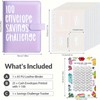 „ÄêFaddish„Äë100 envelope savings books + unlimited writing pencils for easy