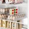 Egg Holder for Fridge, Egg Organizer for Refrigerator, BPA Free