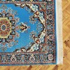 Streets Ahead Dollhouse Rug Woven Fabric Large Bright Blue 9"