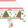 Christmas Tablecloth, White, 137 x 274 cm, Rectangular Christmas Table