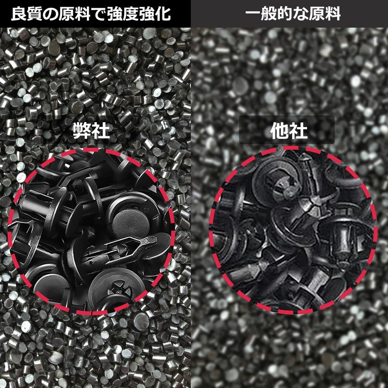 xuanli NEW Universal Car Push Rivet Set for Toyota, Nissan,