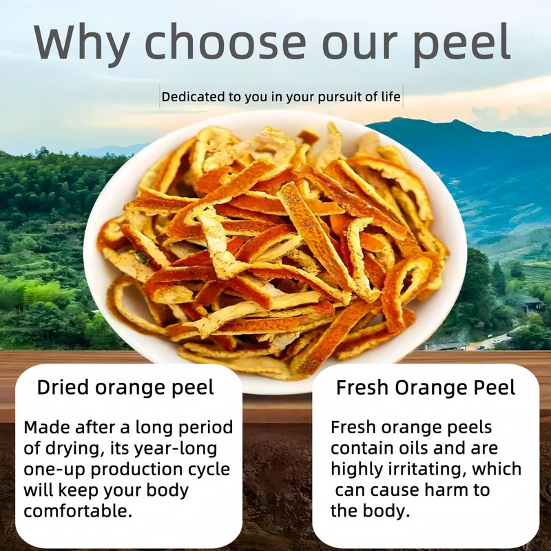 Top Size Shredded Stale Peel, Orange Peel, Dried Peel, 7