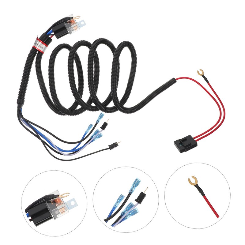Alipis Horn Wire Harness for Vehicle Durable Construction Easy Installation