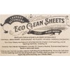 Detergent Sheets, Eco Clean Laundry Concentrated Sheets (Linen, 40 Pack)
