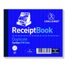 Challenge 105 x 130 mm Duplicate Receipt book, Carbon, 100