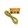 BERNSTEIN ESD Grounding Block 1 x 10 mm Push Buttons