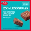 Betty Crocker Lower Sugar Brownie Mix, Double Chocolate Fudge, No