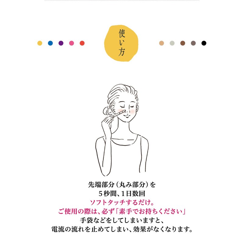 Pollen Prevention Stick Micro Electric Nagomi (Kogiku)