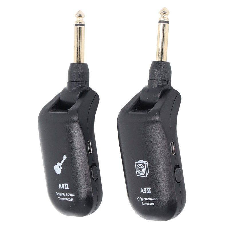 Guitar Receiver Transmitter Set Plug and Play Wireless Transmitter Receiver